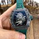 Swiss Quality Richard Mille Rm27-02 Copy Watches Carbon Green Rubber Strap (6)_th.jpg
